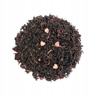 Herbata Czarna Liściasta "Cranberry Love"100g o żurawinowo-słodkim aromacie