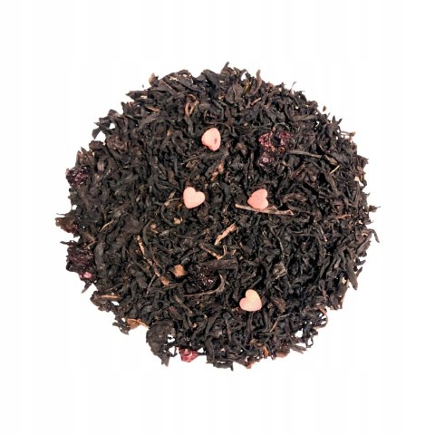 Herbata Czarna Liściasta "Cranberry Love"100g o żurawinowo-słodkim aromacie