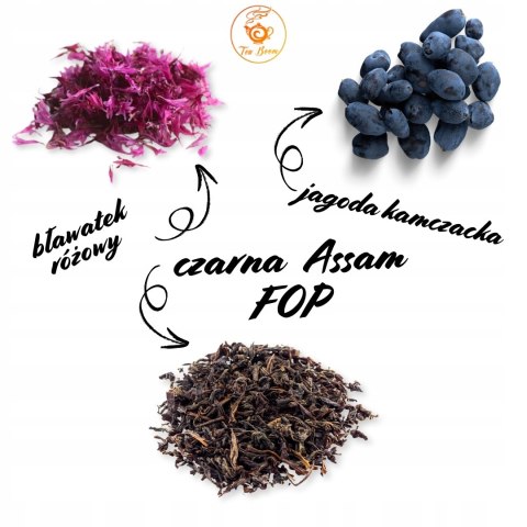 Herbata Czarna Liściasta "Leśna Elegancja" 100g o owocowym aromacie