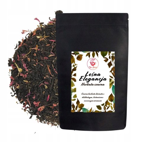 Herbata Czarna Liściasta "Leśna Elegancja" 50g o owocowym aromacie