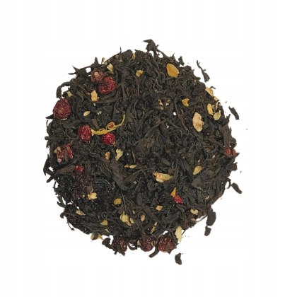 Herbata Czarna Liściasta "Roselle" 100g o aromacie jagód i wrzosu