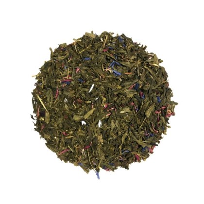 Herbata Zielona Liściasta Sencha "Kwiat Granatu" 50g z granatem