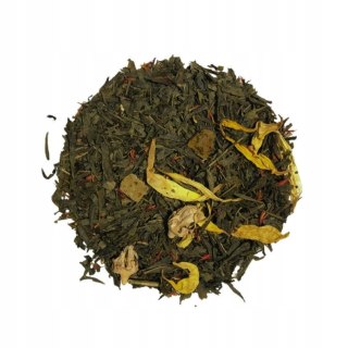 Herbata Zielona Liściasta Sencha "Kwiat Pustyni" 50g z ananasem